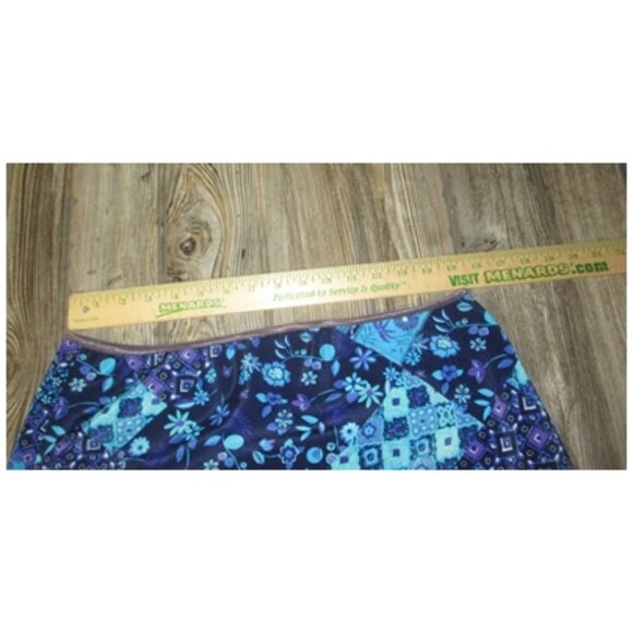 Vintage Studio Vtg Y2K Floral Patchwork Fairycore Bohemian Skirt Size Large Boho - Picture 7 of 9